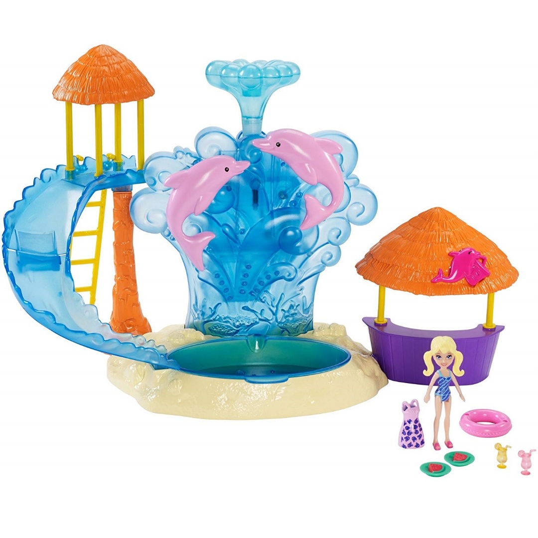 Boneca POLLY Pocket Parque Aquatico CRISSY Mattel DVJ72/DVJ73 – Starhouse  Mega Store