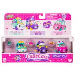 Cutie Cars - Vehculo X 3  56737-56739