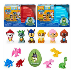 PATRULLA DE CACHORROS - Surt Mini Fig + Dino  17711