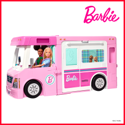 BARBIE - Camper de Barbie 3 en 1 - GHL93