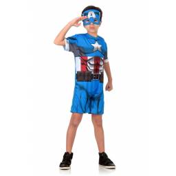 AVENGERS - Disfraz Capitan America Pop 10 a 12 aos - 715860G