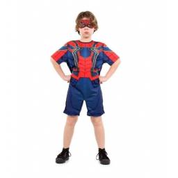 Spiderman - Disfraz Hombre Araña Corto 10a12 Años 715875G