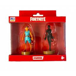 FORTNITE - Figuras Con Sello x2 Fishstick & Lynx - FOR5215