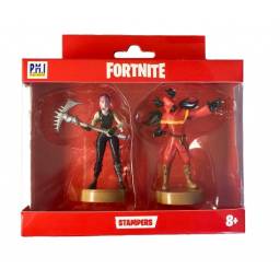 FORTNITE - Figuras Con Sello x2 Power Chord & Cloake - FOR5215 