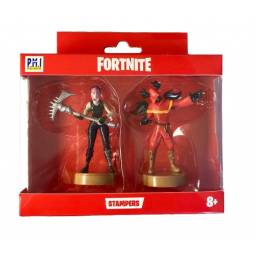 Fortnite Figuras Con Sello x2 FOR5215 - Power Chord & Cloake