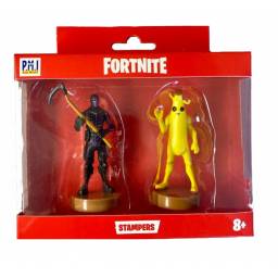 FORTNITE - Figuras Con Sello x2 Skull Trooper & Peel - FOR5215 