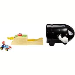Hot Wheels - Mario Kart Lanzador Bullet Bill - GKY54