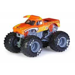 Monster Jam - Vehculo Coleccionable El Toro Loco Naranja 1:64 - 58701