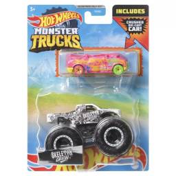 HOT WHEELS - Monster Trucks 1:64 Die Cast GRH81 - SKELETON