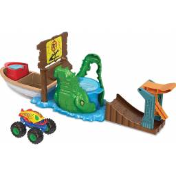 HOT WHEELS - Monster Trucks Color Shifters Playset - HGV14