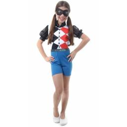 DC COMICS - Disfraz Harley Quinn corto de 3 a 4 aos - 915067P