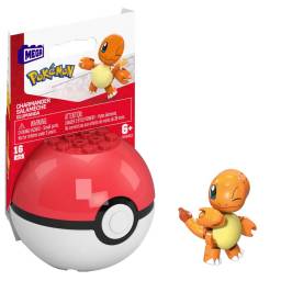 MEGACONSTRUX - Pokemon Charmander + Pokebola - GFC85 