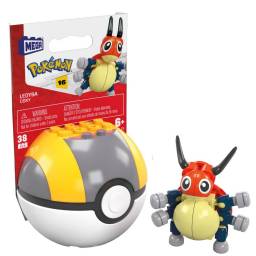 MEGACONSTRUX - Pokemon Pokebola Sol y Luna FPM00 - LEDYBA