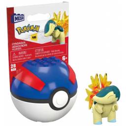MEGACONSTRUX - Pokemon Pokebola Sol y Luna FPM00 - CYNDAQUIL