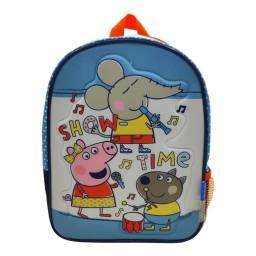 PEPPA PIG - Mochila Showtime Celeste 30cm - 55205