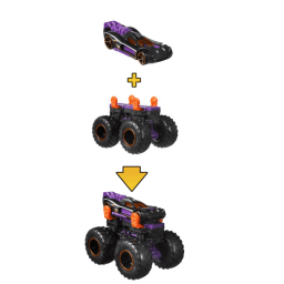 HOT WHEELS - Monster Trucks Creado Monstruoso GWW13-GWW16