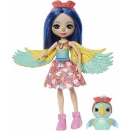 Enchantimals - Surtido Muecas FNH22 - PRITA PARAKEET
