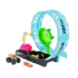 HOT WHEELS - Monster Trucks Brilla en la Oscuridad - HBN02