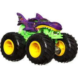 HOT WHEELS - Monster Trucks Color Shifters HGX06 - SHARK WREAK