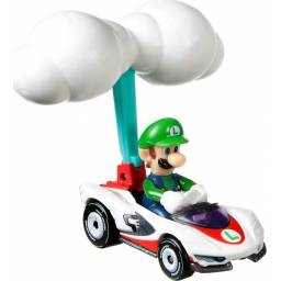 HOT WHEELS - Auto Mario Kart con Glider GVD30 - LUIGI