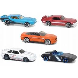 Hot Wheels - Vehculos pack X5 1806 - Ford Mustang