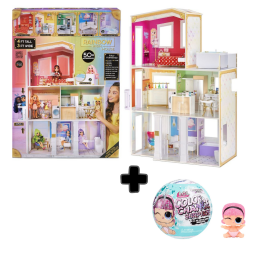 Casa De Muecas Rainbow High + Lol Surprise Lil Sis - 574330