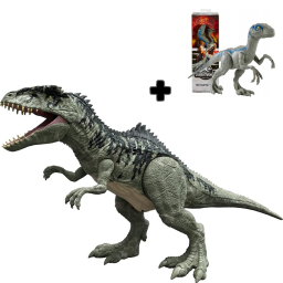 Jurassic World Giganotosaurus + Dinosaurio 15cm - GWD68