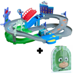 PJ MASKS - Super Pista + Estuche de Metal - 24780 