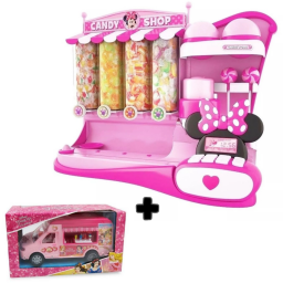 Tienda De Golosinas Minnie + Bus De Princesas - MNCS1