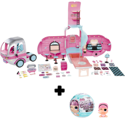 Camper Lol 4en1 + Pelota Lol Glitter Color Change - 576730