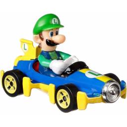 HOT WHEELS - Mario Kart Personaje Luigi 1:34 - GBG25