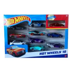 HOT WHEELS - Vehículos Pack x10 - 54886