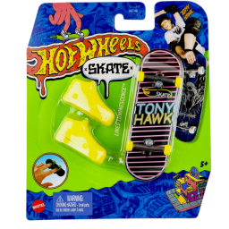 HOT WHEELS - Skate Patineta De Dedo Lumiescence Con Tenis - HGT46