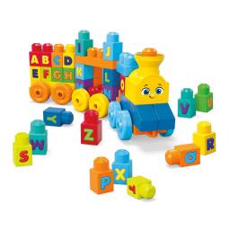 MEGABLOKS - ABC Tren De Aprendizaje 60 Piezas - FWK22