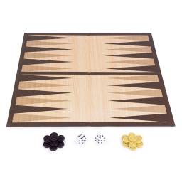 JUEGOS - Backgammon Clsico Negro Y Oro - 98381