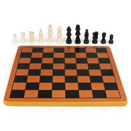 JUEGOS BLACK & GOLD - Ajedrez Clasico de Madera Maciza 98367-35