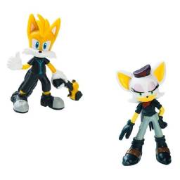 SONIC - Pack x2 Figuras Rebel Rouge Y Tails Nine - SON2015