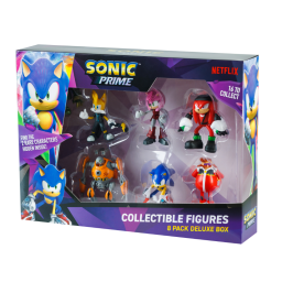 SONIC - Pack x8 Figuras 7cm en Caja Eggforcer - SON2070