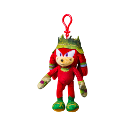 SONIC - Peluche Knuckles 17cm con Clip - SON7004