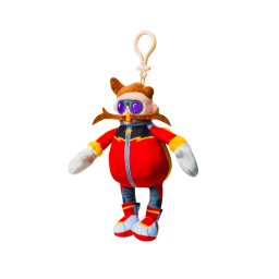 SONIC - Peluche Eggman 17cm con Clip - SON7004