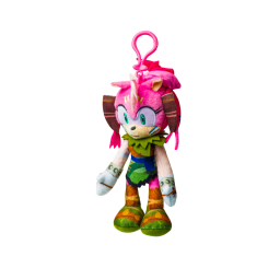 SONIC - Peluche Amy 17cm con Clip - SON7004