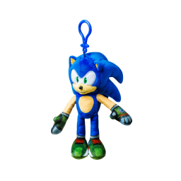 SONIC - Peluche Sonic (1) 17cm con Clip - SON7004