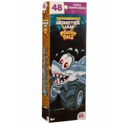 MONSTER JAM - Puzzle Megalodon 48 Piezas - 98404