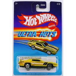 HOT WHEELS - Vehículo Ultra Hots '71 Plymouth Road - HDG52