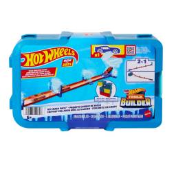 HOT WHEELS - Pista Track Builders Choque De Hielo - HNJ66