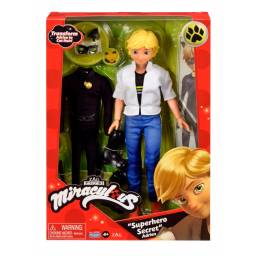 MIRACULOUS - Mueca Super Hero Secret Adrien - 50358