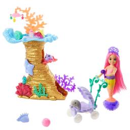 BARBIE - Sirena Arrecife De Aquaria - HHG58