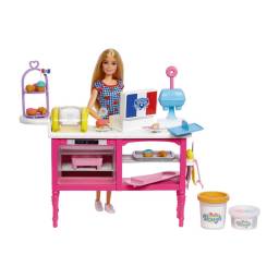 BARBIE - Cafetera Con Mueca Y Accesorios - HJY19