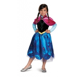 Frozen Disfraz Manga Larga Con Brillos-7-8 Aos -98550K