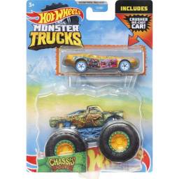 HOT WHEELS - Monster Trucks 1:64 Die Cast GRH81- CHASSIS S.